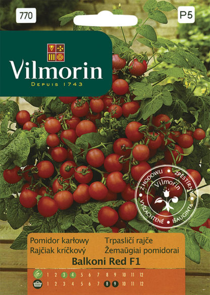 Trpasličí rajče Balkoni Red F1 (Vilmorin)