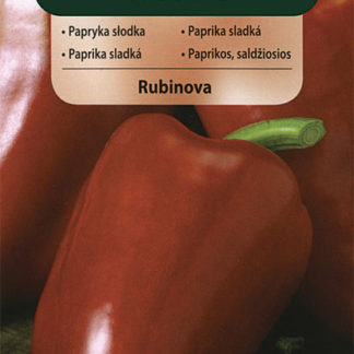 Paprika sladká Rubinova (Vilmorin)