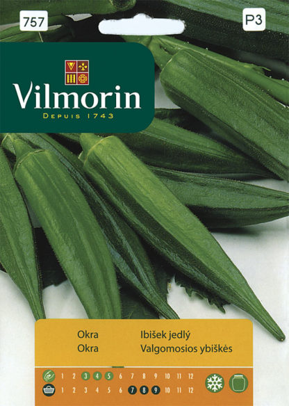 Ibišek jedlý - okra (Vilmorin)