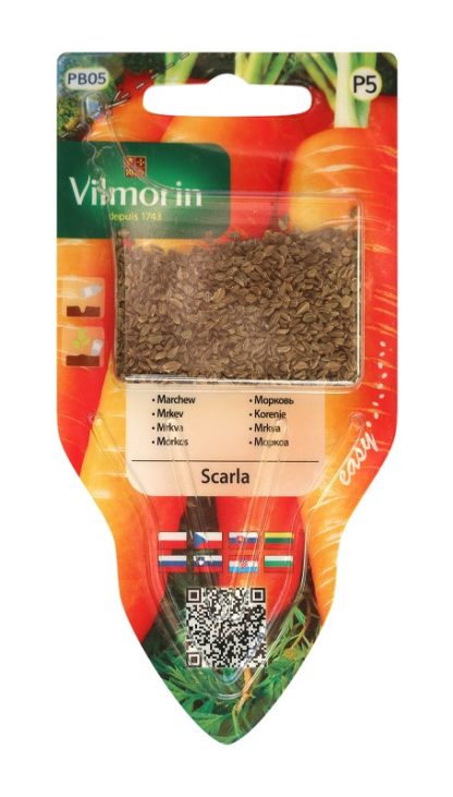 Mrkev Scarla s aplikátorem semen (Vilmorin)