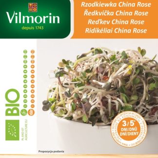 Ředkvička China Rose - BIO semena na klíčky (Vilmorin)