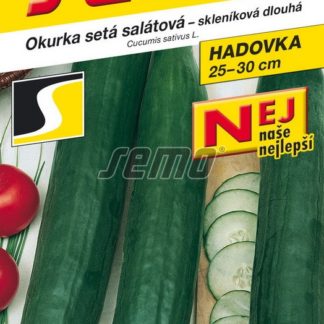 Okurka setá salátová Superstar F1 - hadovka, skleníková, dlouhá (Semo)
