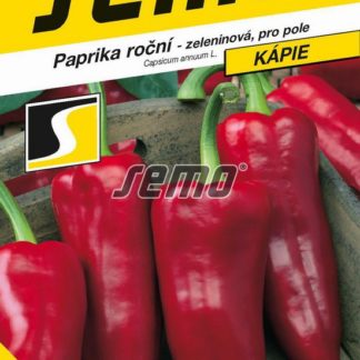 Paprika roční Radmila F1 - červená, kápie (Semo)