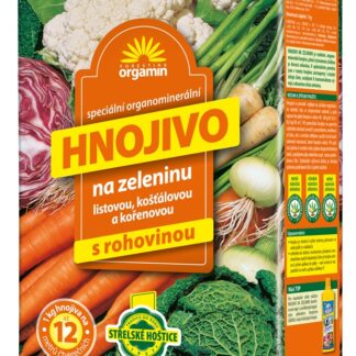 Orgamin na zeleninu listovou, košťálovou a kořenovou - hnojivo, 1 kg (Forestina)