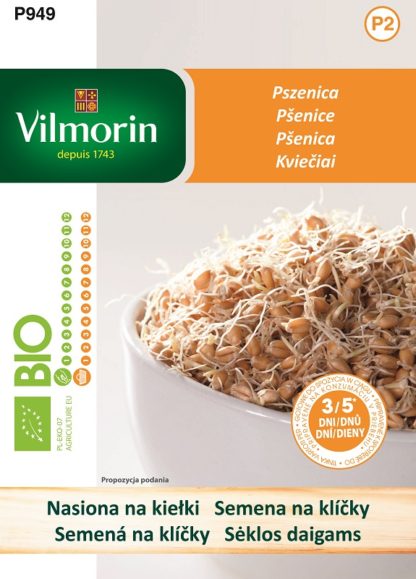 Pšenice - BIO semena na klíčky (Vilmorin)