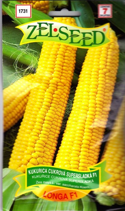 Kukuřice cukrová Longa F1 - supersladká (Zelseed)