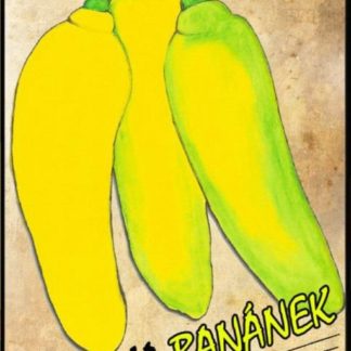 Paprika zeleninová Banánek - Zlatá edice, sladká, zelená-žlutá (Libera)