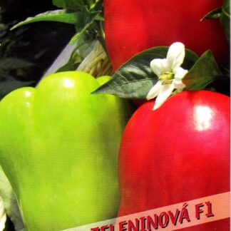 Paprika zeleninová Otík F1 - kvadratická, sladká, světlezelená-červená (Libera)