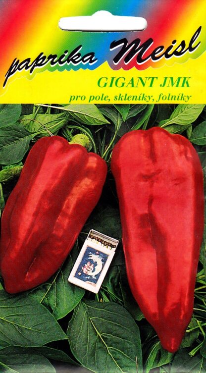 Paprika Meika - gigantická, sladká, červená (Meisl)