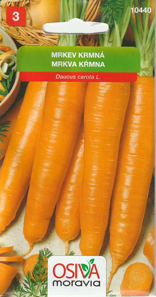Mrkev krmná - oranžová (Osiva Moravia) Mrkev krmná - oranžová (Osiva Moravia)