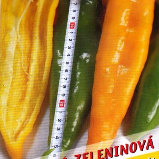 Paprika zeleninová Volský roh - extra dlouhá, sladká, zelená-žlutá (Libera)