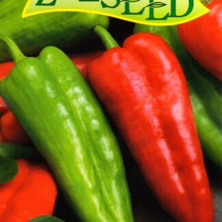 Paprika zeleninová Derma - dlouhá, zelená-červená, kápie, polní (Zelseed)