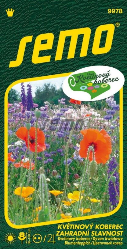 Zahradní slavnost - květinový koberec, směs (Semo)