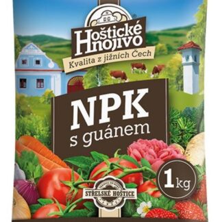 NPK s guánem - organické hnojivo, granulované, 1 kg (Forestina)