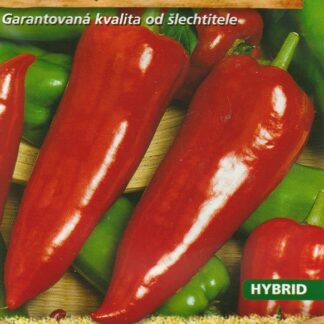 Paprika roční Demetra F1 - do fóliovníku, zelená-červená (MoravoSeed)