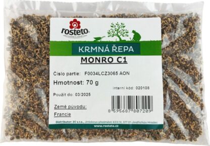 Krmná řepa Monro C1 - červená, jednoklíčková, 70 g (rosteto)