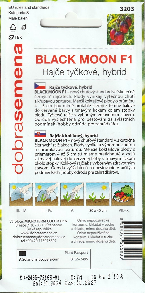 Rajče tyčkové Black Moon F1 - koktejlové, fialovo-červené, velmi chutné (pěstování)-cervene_velmi_chutne_pestovani Rajče tyčkové Black Moon F1 - koktejlové, fialovo-červené, velmi chutné (pěstování)