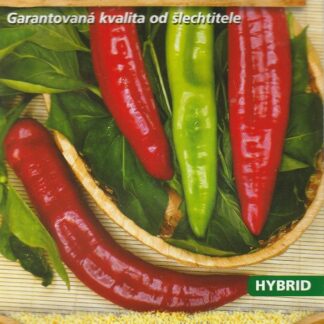 Paprika roční Tongua F1 - do fóliovníku, zelená-červená (MoravoSeed)