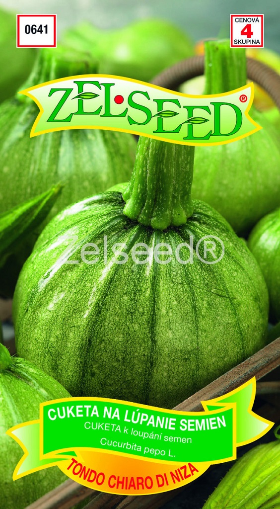 Cuketa Tondo Chiaro di Niza - keříčková, kulatá, k loupání semen (Zelseed) Cuketa Tondo Chiaro di Niza - keříčková, kulatá, k loupání semen (Zelseed)