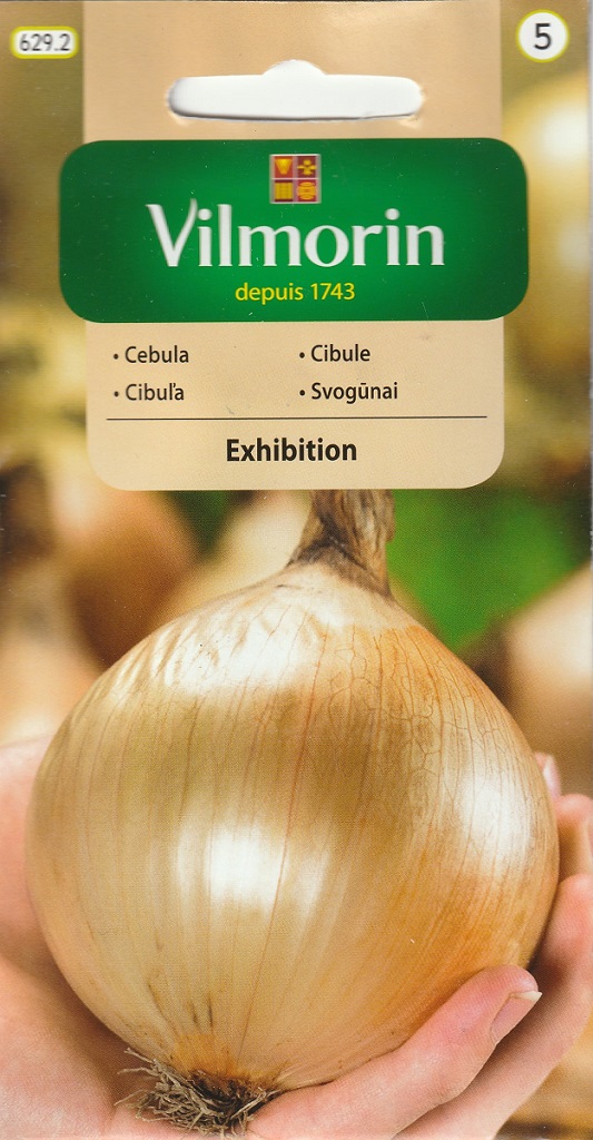 Cibule Exhibition - kulovitá, obří (Vilmorin) Cibule Exhibition - kulovitá, obří (Vilmorin)