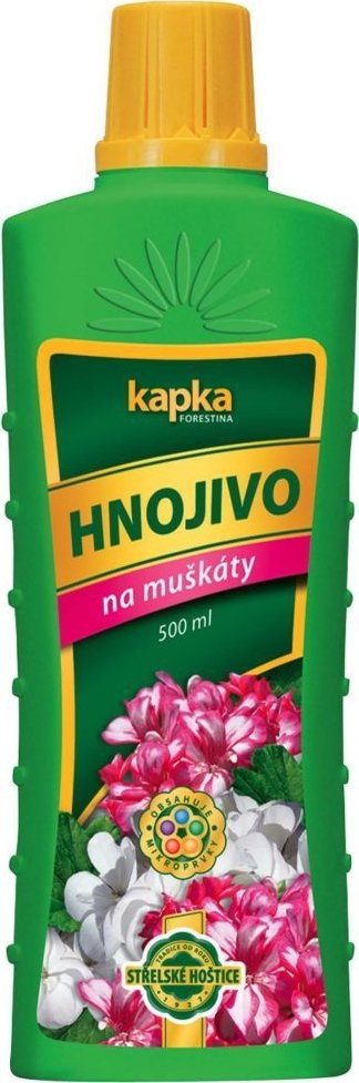 Hnojivo KAPKA na muškáty (tekuté, 500 ml) Hnojivo KAPKA na muškáty (tekuté, 500 ml)