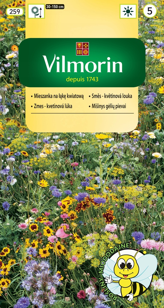 Směs rostlin - květinová louka (Vilmorin) Směs rostlin - květinová louka (Vilmorin)