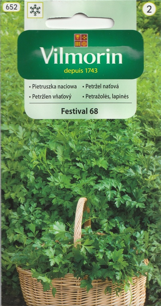Petržel naťová Festival 68 - hladká, odolná padlí (Vilmorin) Petržel naťová Festival 68 - hladká, odolná padlí (Vilmorin)