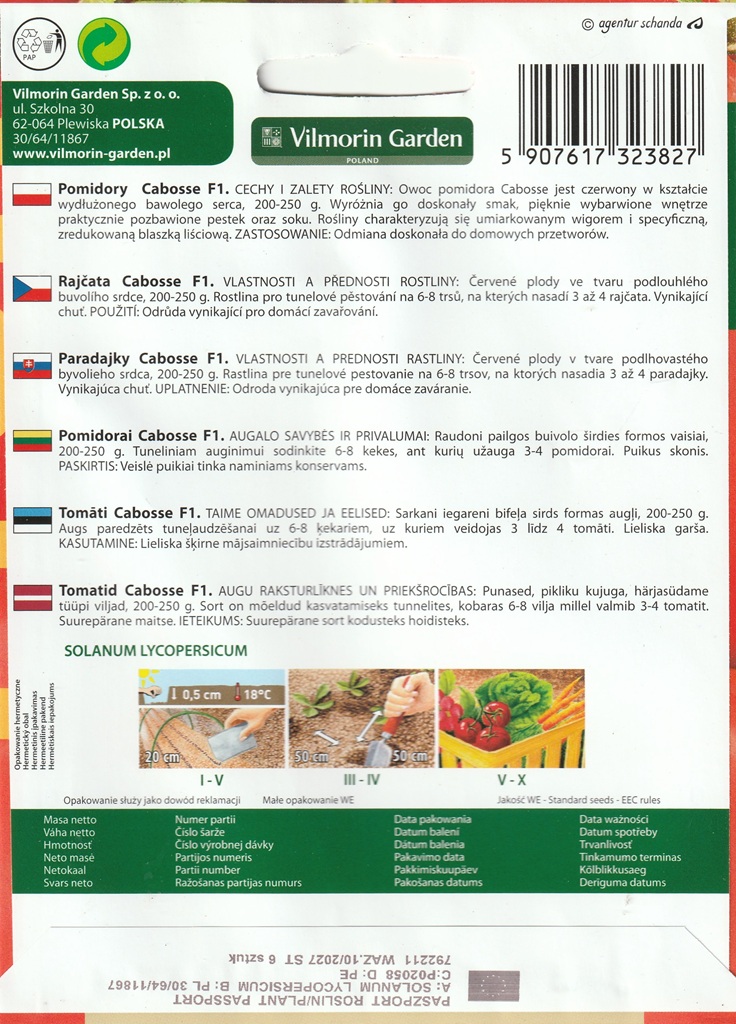 Rajče tyčkové Cabosse F1 - protáhlé bůvolí srdce, bezsemenné (pěstování) Rajče tyčkové Cabosse F1 - protáhlé bůvolí srdce, bezsemenné (pěstování)