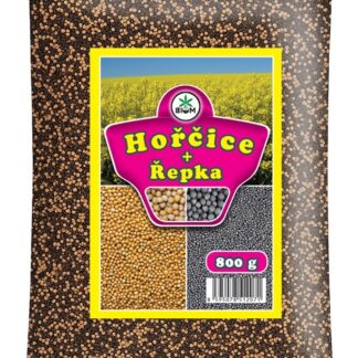 Hořčice a řepka - směs pro zelené hnojení, 800 g (BIOM)